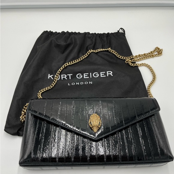 Kurt Geiger shoreditch envelope black - Picture 1 of 13